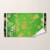 Élégant 66ème anniversaire de Mariage Titanite (Serviette à main)