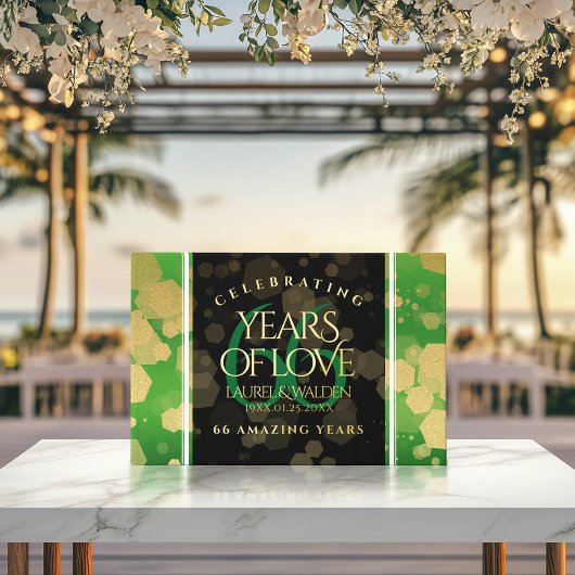 Élégant 66ème anniversaire de Mariage Titanite