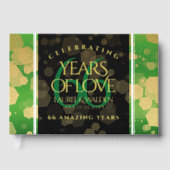 Élégant 66ème anniversaire de Mariage Titanite (Recto)