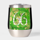 Élégant 66ème anniversaire de Mariage Titanite (Avant)