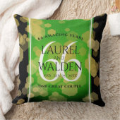 Elegant 66th Titanite Wedding Jubileum Kussen (Deken)