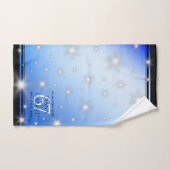 Élégant 67e anniversaire Mariage de Star Sapphire (Serviette à main)