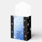 Elegant 67th Star Sapphire Wedding Jubileum Bedankdoosjes (Geopend)