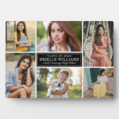 Elegant 6 Foto Afstuderen Collage Fotoplaat (voorkant)