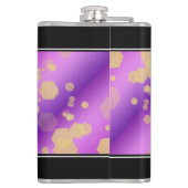 Elegant 6e Amethyst Wedding Jubileum Heupfles (Achterkant)