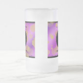 Elegant 6e Amethyst Wedding Jubileum Matglas Bierpul (Center)