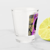 Elegant 6e Amethyst Wedding Jubileum Shot Glas (Links)