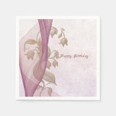 Élégant 70 e Anniversaire serviettes en papier (Devant)