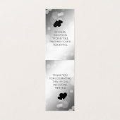 Élégant 70e anniversaire de Mariage Platinum (Inside Unfolded)