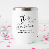 Elegant 70e verjaardag