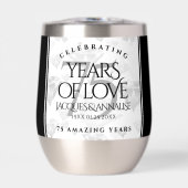 Élégant 75e anniversaire de Mariage de diamant (Avant)