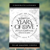 Élégant 75e anniversaire de Mariage de diamant (Neutre)
