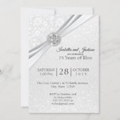 Elegant 75e diamanten jubileumontwerp kaart (Voorkant)