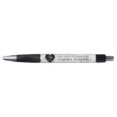 Elegant 75th Diamond Bruiloft Jubileum Pen (Voorkant)