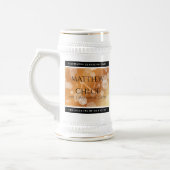 Elegant 7e 22e 49e Copper Wedding Jubileum Bierpul (Links)