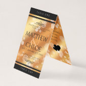 Elegant 7e 22e 49e Copper Wedding Jubileum Kaart (Achterkant)