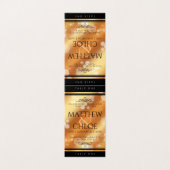 Elegant 7e 22e 49e Copper Wedding Jubileum Kaart (Buitenkant ongevouwen)