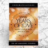 Élégant 7ème anniversaire de Mariage de cuivre