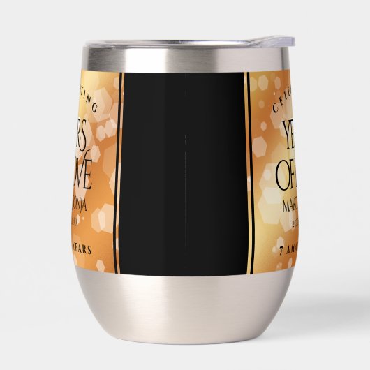 Elegant 7th Copper Wedding Jubileum (Links)