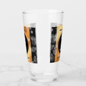 Elegant 7th Copper Wedding Jubileum Celebration Glas (Links)