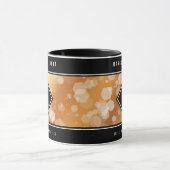 Elegant 7th Copper Wedding Jubileum Celebration Mok (Midden)