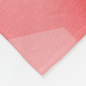 Elegant 80th Ruby Wedding Jubileum Celebration Fleece Deken (Hoek)