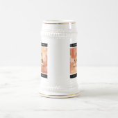 Elegant 8e Jubileum uit de Bronze Wedding Bierpul (Center)