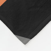 Elegant 8e Jubileum uit de Bronze Wedding Fleece Deken (Hoek)