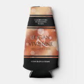 Elegant 8e Jubileum uit de Bronze Wedding Flesjeskoeler (Voorkant)