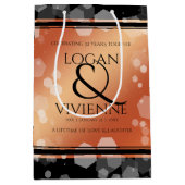 Elegant 8e Jubileum uit de Bronze Wedding Medium Cadeauzakje (Voorkant)