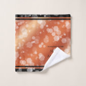 Élégant 8ème anniversaire de Mariage de bronze (Gant de toilette)