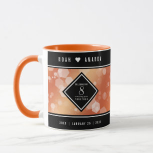 Elegant 8th Bronze Wedding Jubileum Celebration Mok