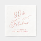 Elégant 90e anniversaire Rose Gold (Recto)