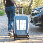 Elégant À Offrir À Étiquette de adresse Invité (Valise Insitu)