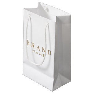 Elegant, aangepast klein papier, winkeltas cadeauzakje
