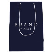 Elegant, aangepast klein papier, winkeltas medium cadeauzakje (Achterkant)