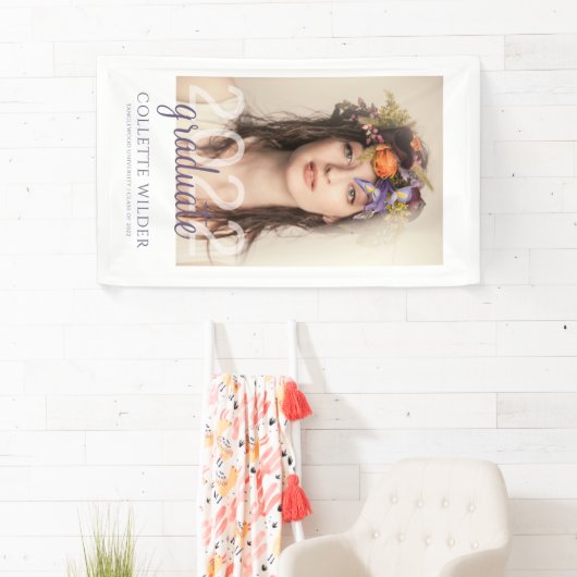 Elegant aangepaste portretbanner spandoek (Insitu)