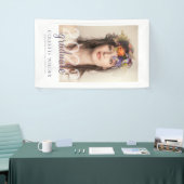 Elegant aangepaste portretbanner spandoek (Beurs)