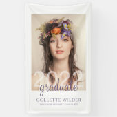 Elegant aangepaste portretbanner spandoek (Verticaal)