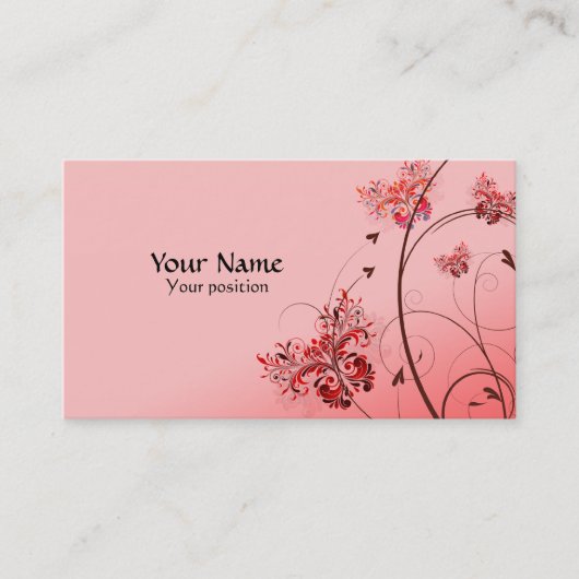 Elegant aangepaste Visitekaartjes (Voorkant)