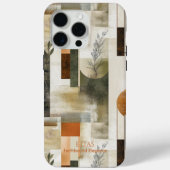 Elegant aards Abstract - Minimal Natuur-geïnspiree Case-Mate iPhone Case (Achterkant)