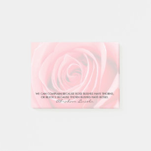 Elegant Abraham Lincoln Inspirerend Roos Quote Post-it® Notes