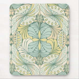 Elegant abstract art nouveau swirl design muismat