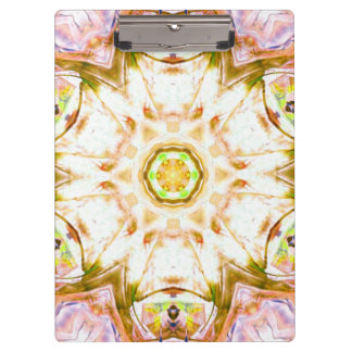 Elegant abstract bloemendesign patroon chique yoga klembord