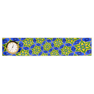 Elegant Abstract bloemenpatroon Naambordje