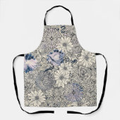 Elegant Abstract Floral Achtergrond | Schort (Voorkant)