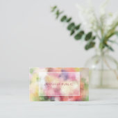 Elegant Abstract Kunstachtergrond Moderne Sjabloon Visitekaartje (Staand voorkant)