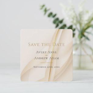 Elegant Abstract Modern Wedding sparen de Datum Save The Date
