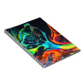 Elegant Abstract Notitieboek (Rechterzijde)