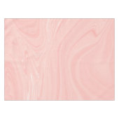 Elegant Abstract Oranje vloeibaar marmer kunstwerk Tafelkleed (Voorkant (Horizontaal))